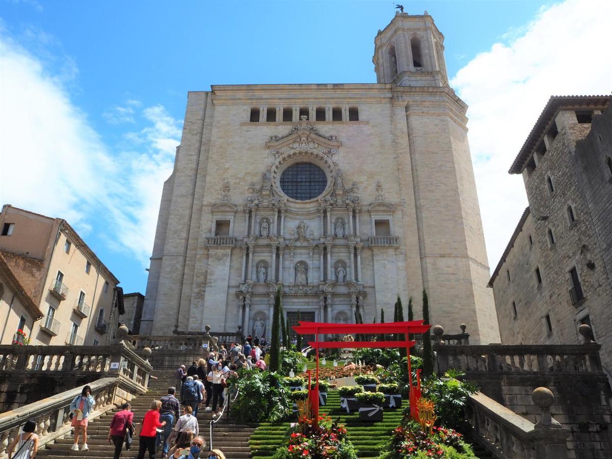 Apartament Modern A Girona Centre, Parking Gratis Buitenkant foto